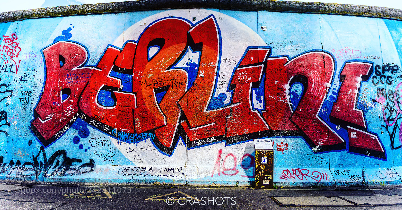 Nikon D7200 sample photo. Berlin wall photography