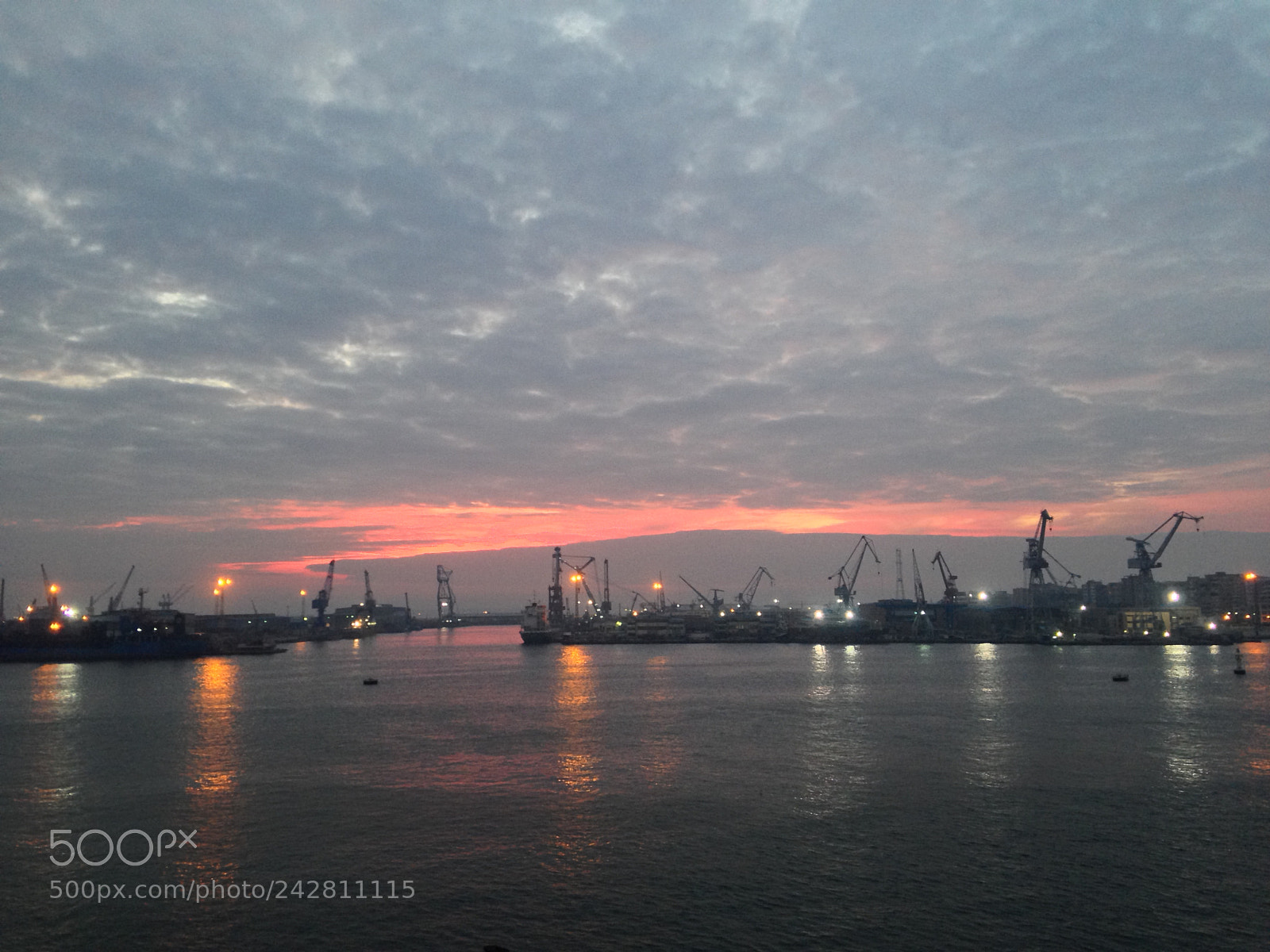 Apple iPhone 5 sample photo. Sunrise.portsaid.egypt photography