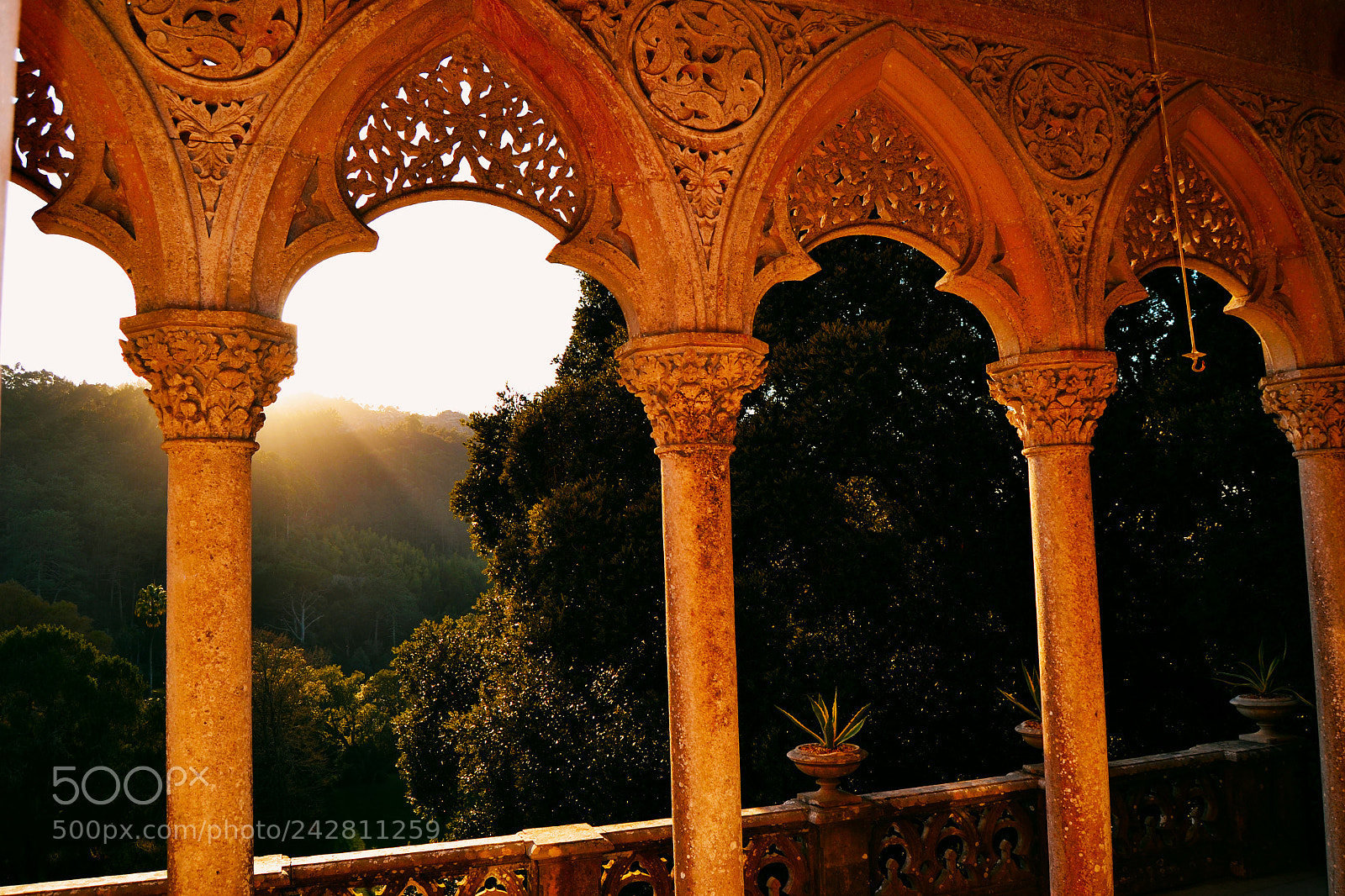 Nikon D3100 sample photo. Palacio monserrate. sintra photography