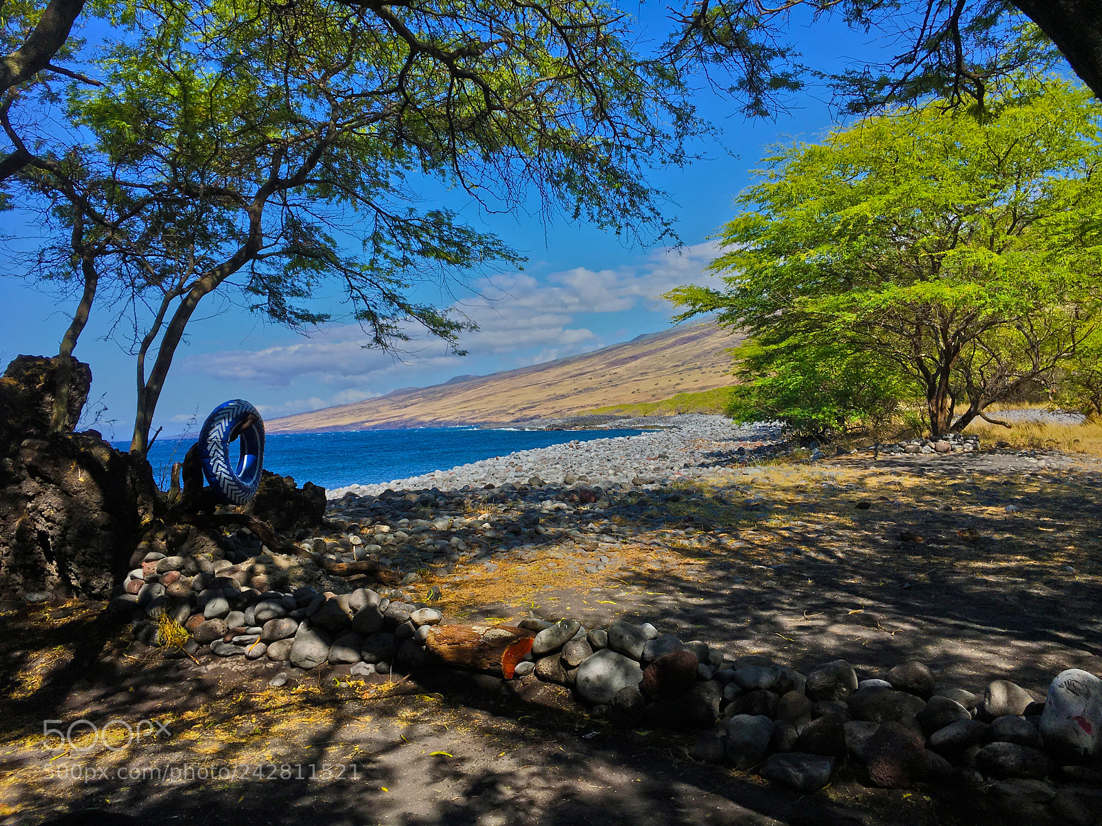 Apple iPhone 6s sample photo. Nu'u camping spot view photography