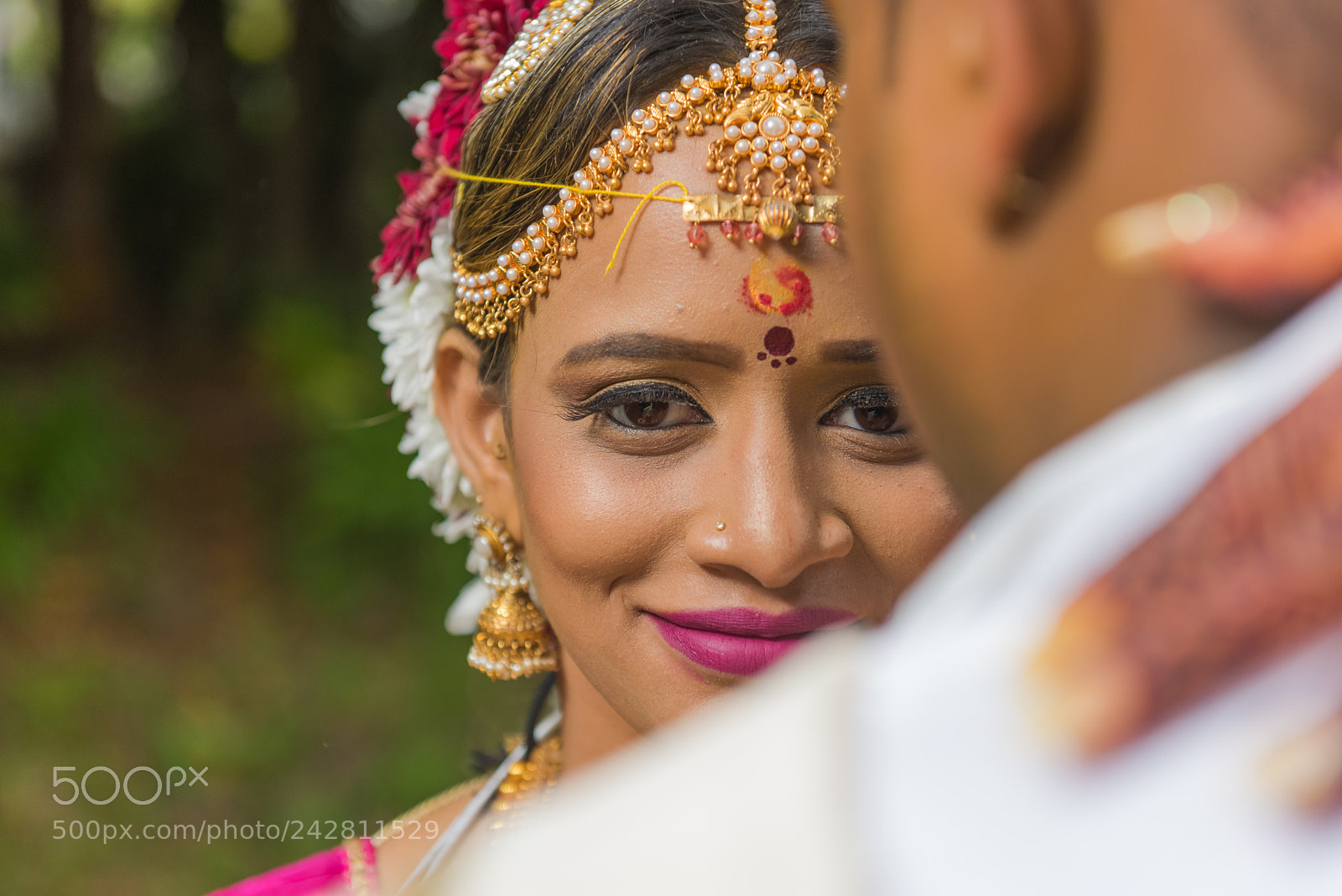 Nikon D810 sample photo. Tamil bride posing photography