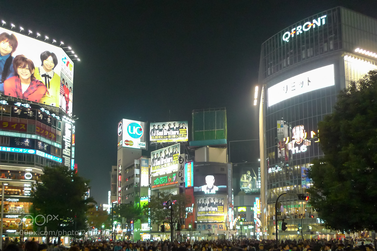Panasonic Lumix DMC-LX3 sample photo. Shibuya photography