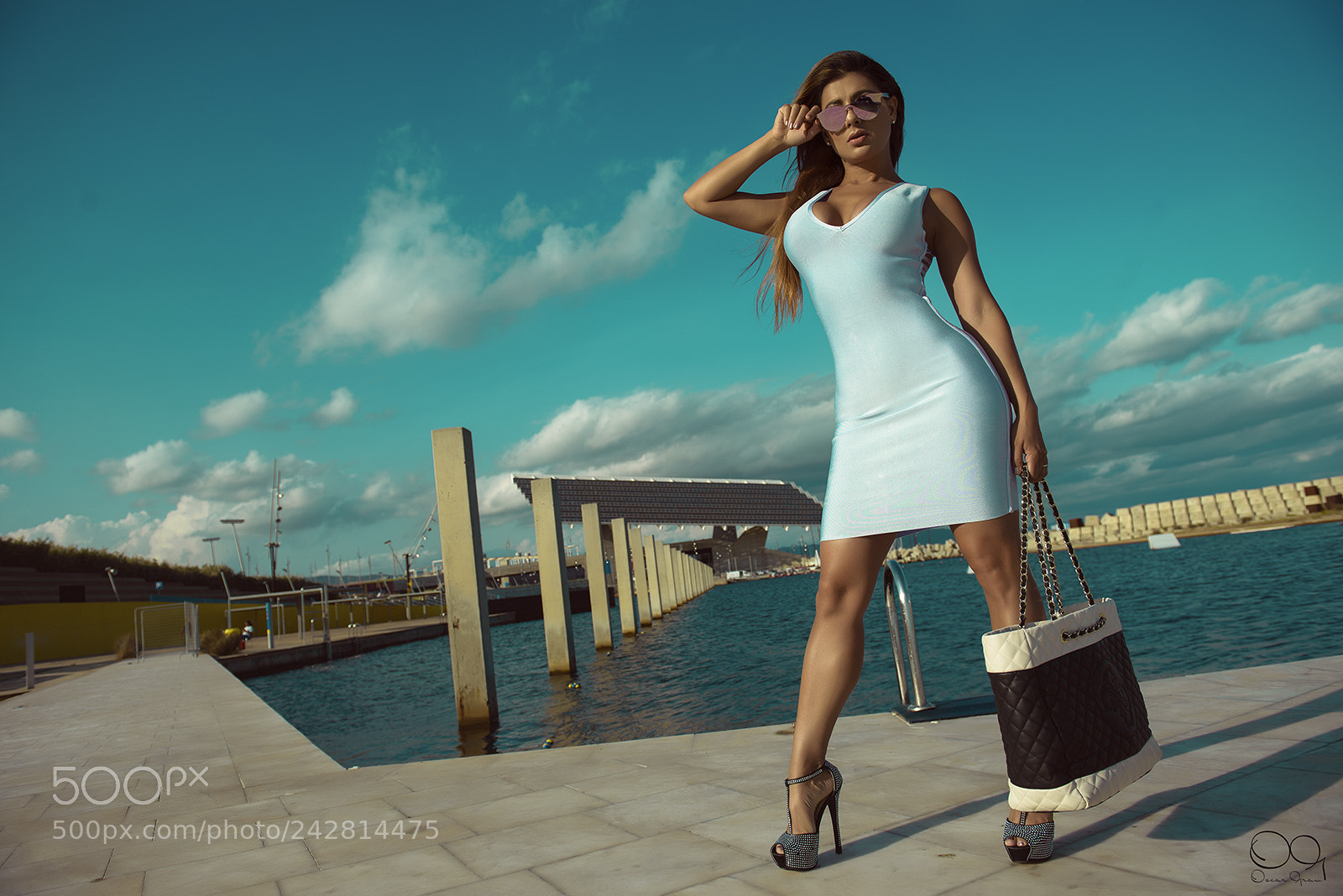 Nikon D610 sample photo. Fashion on the sea photography