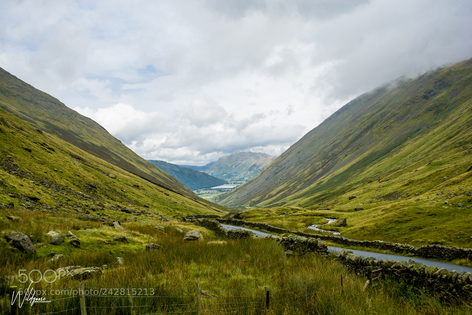 Nikon D7100 sample photo. Cumbrian roads photography