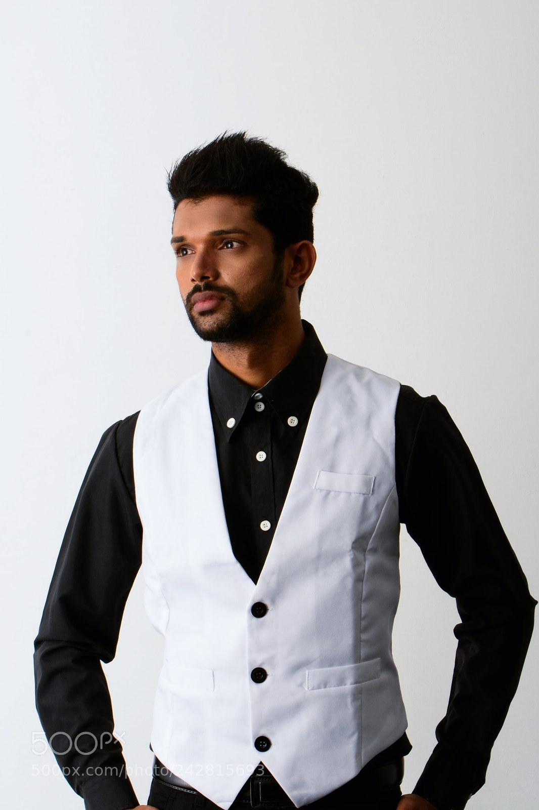 Nikon D7100 sample photo. Male with waist coat photography
