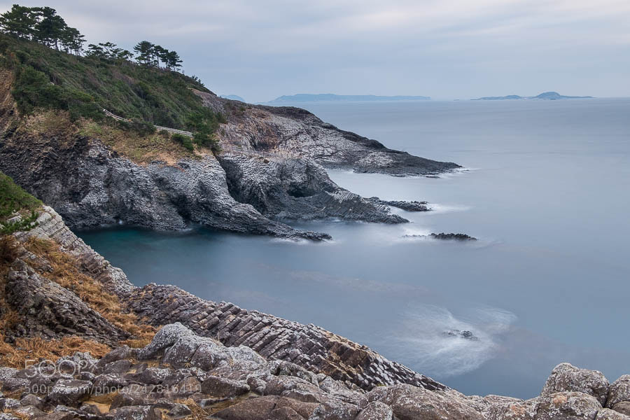 Fujifilm X-E1 sample photo. Coast of basalt photography