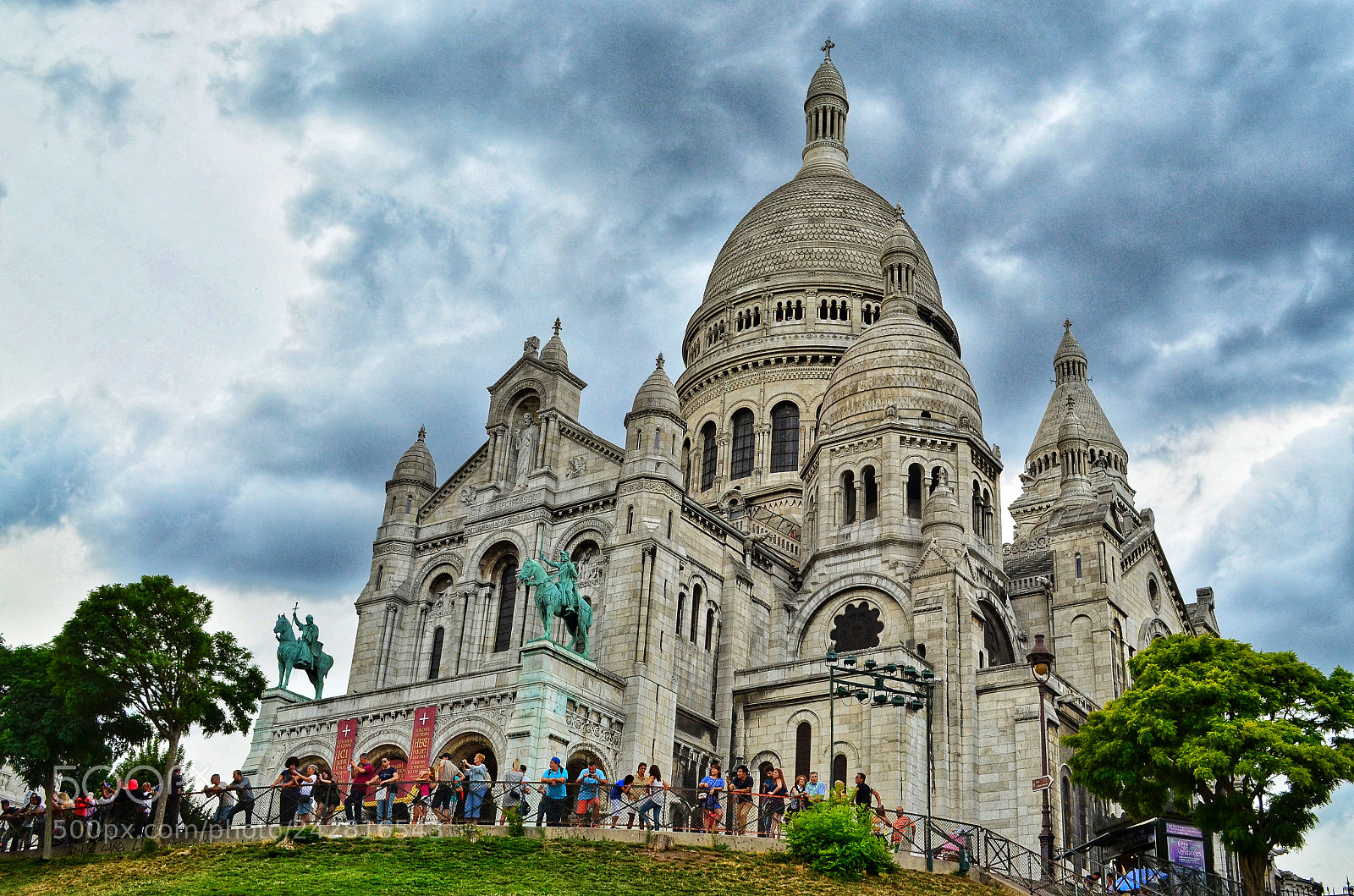 Nikon D5100 sample photo. Basilica du sacre coeur photography
