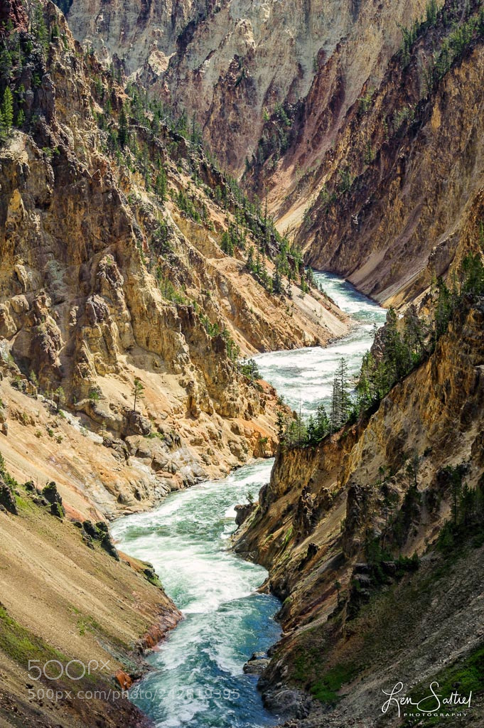 Nikon D700 sample photo. River canyon photography