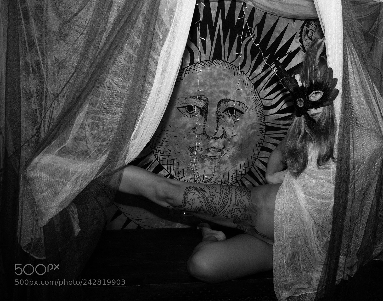 Nikon D3200 sample photo. The mask photography