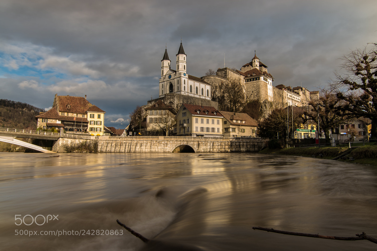 Nikon D5500 sample photo. Aarburg castle photography