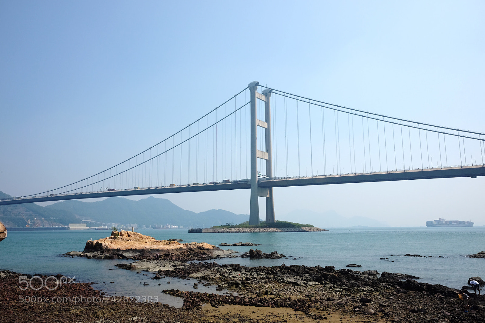 Fujifilm X70 sample photo. View of suspension tsing photography