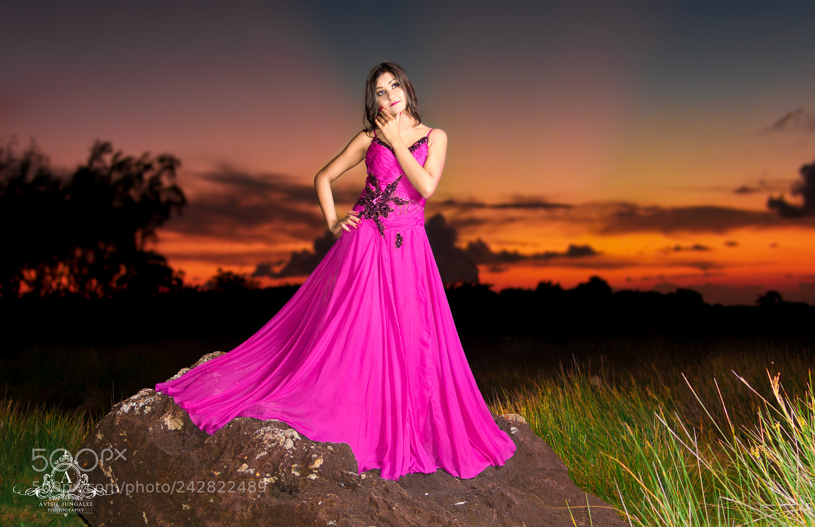 Nikon D7100 sample photo. The sunset fairy photography