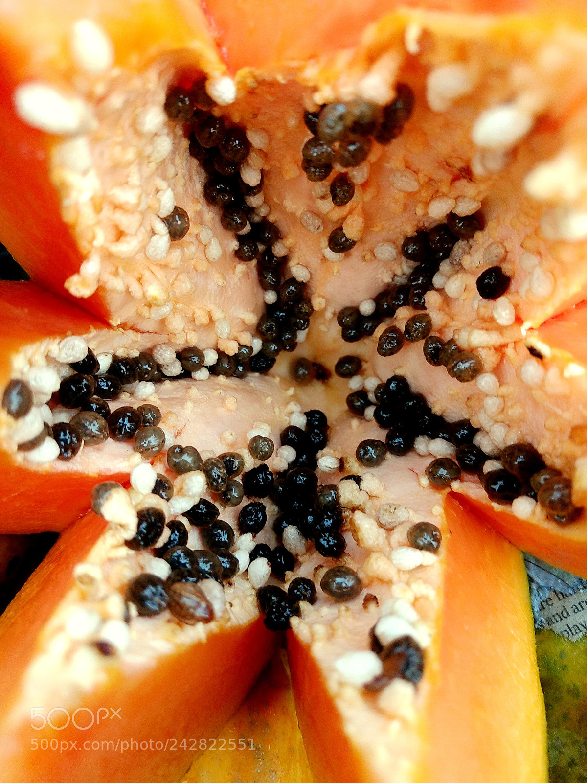 Motorola Moto G (4) sample photo. Papaya seed photography