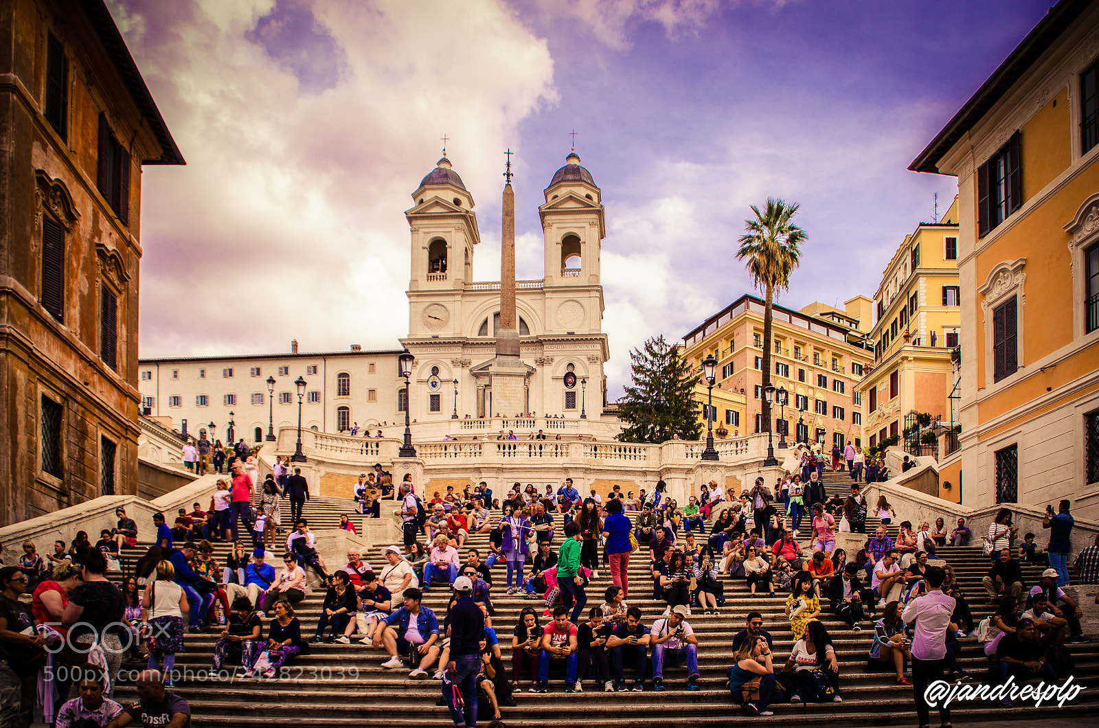 Nikon D5100 sample photo. Scalinata di trinit dei photography