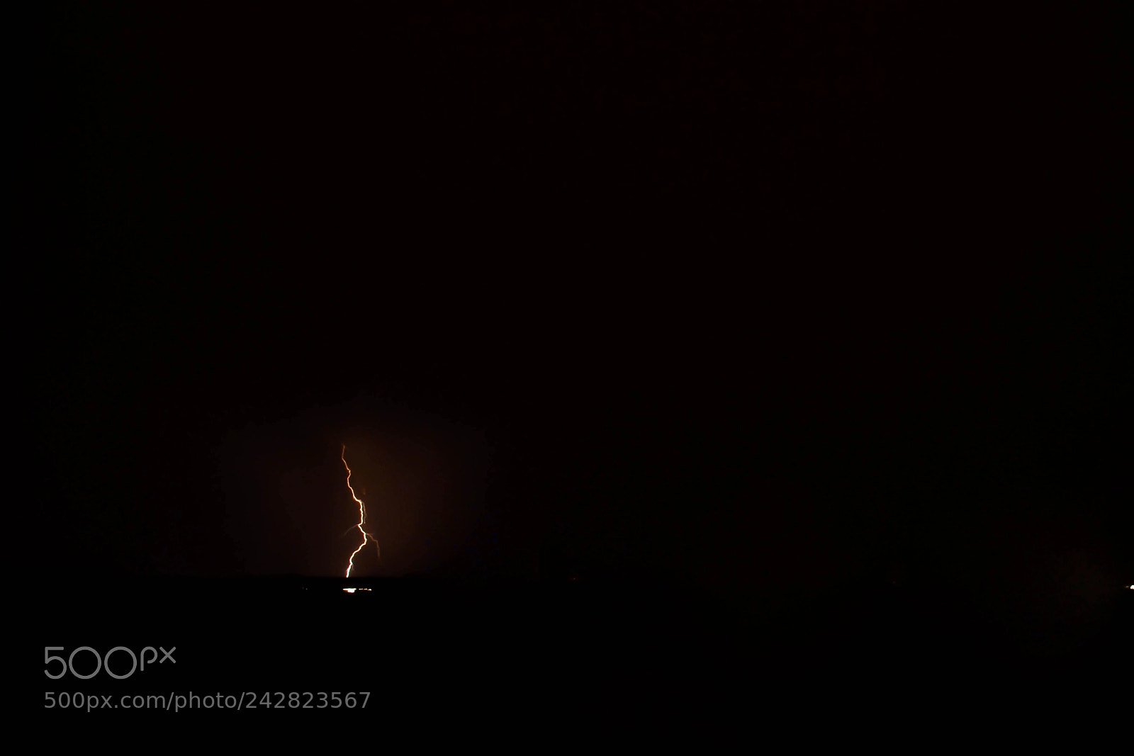 Nikon D3100 sample photo. Thunderbolt photography