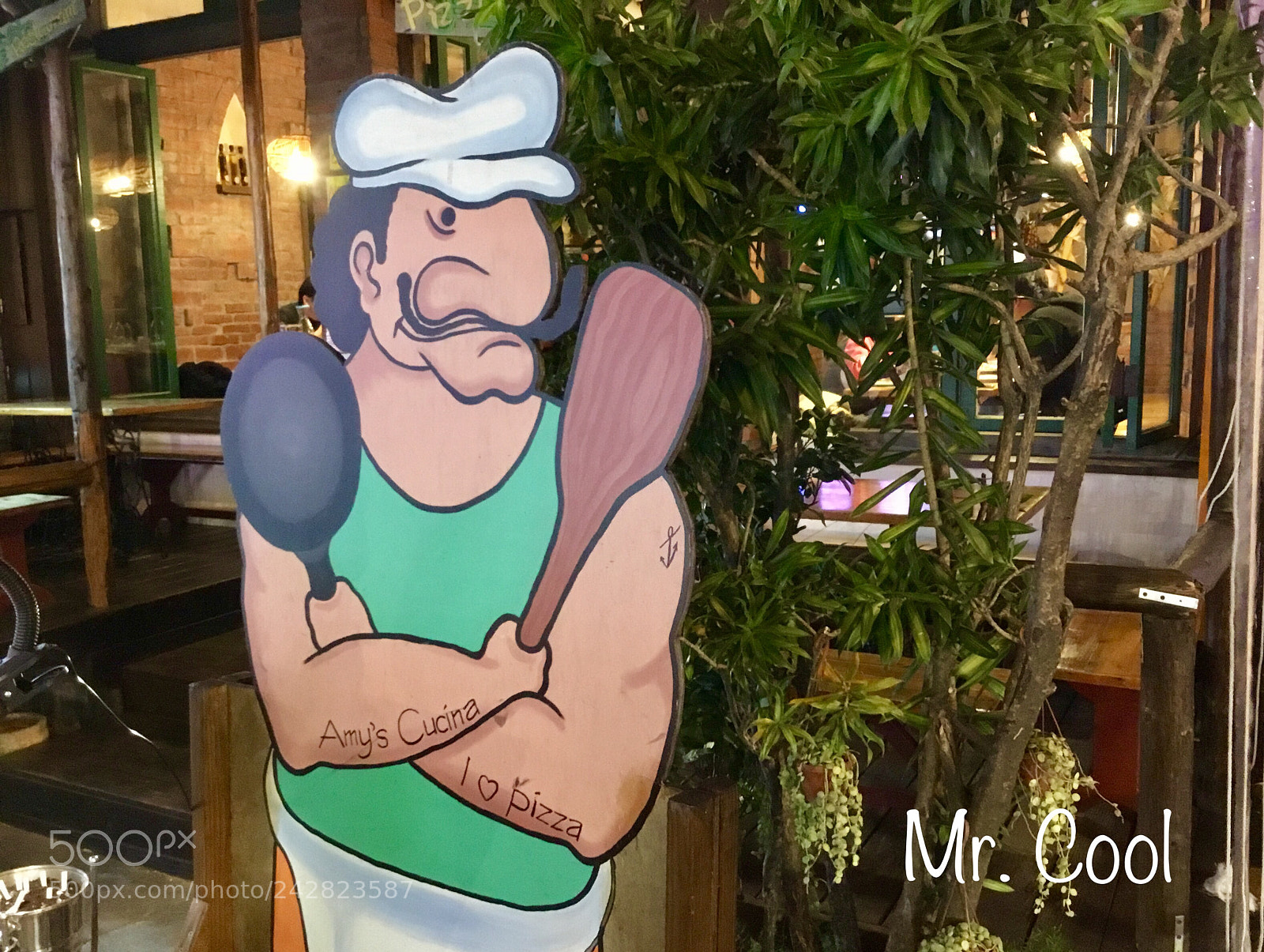 Apple iPad sample photo. Mr. cool the pizza photography