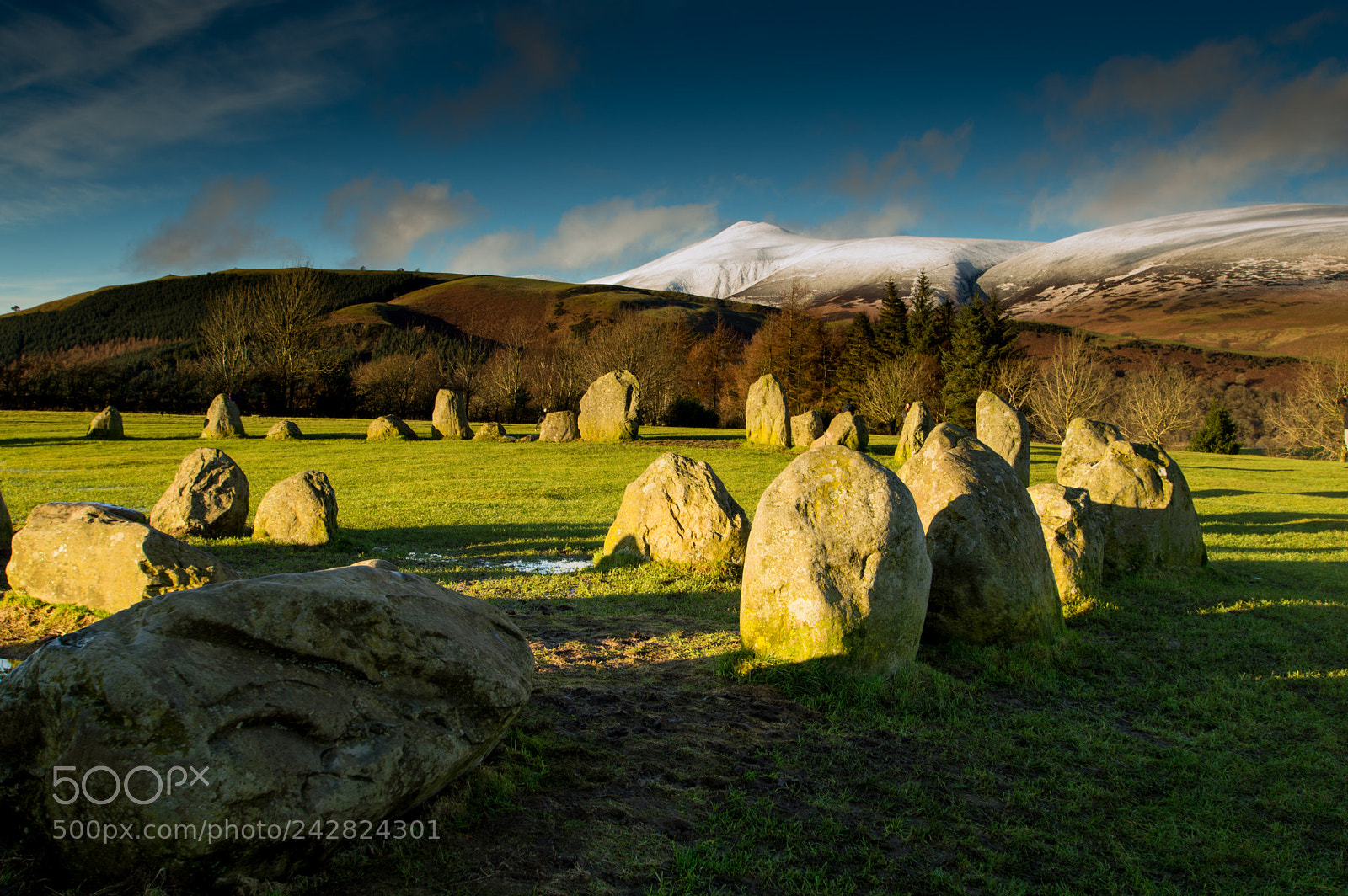 Nikon D3200 sample photo. Stone circle, keswick photography