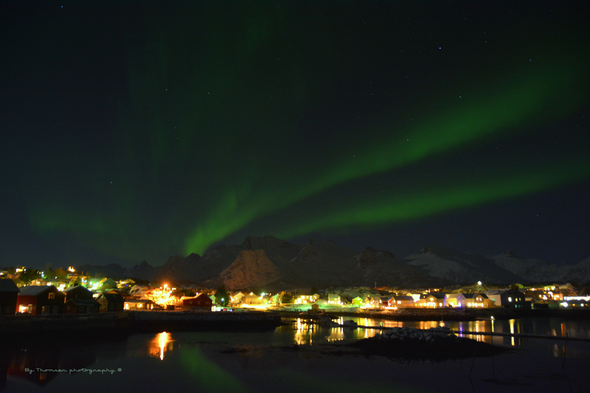 Nikon D7100 sample photo. Aurora polaris in december photography