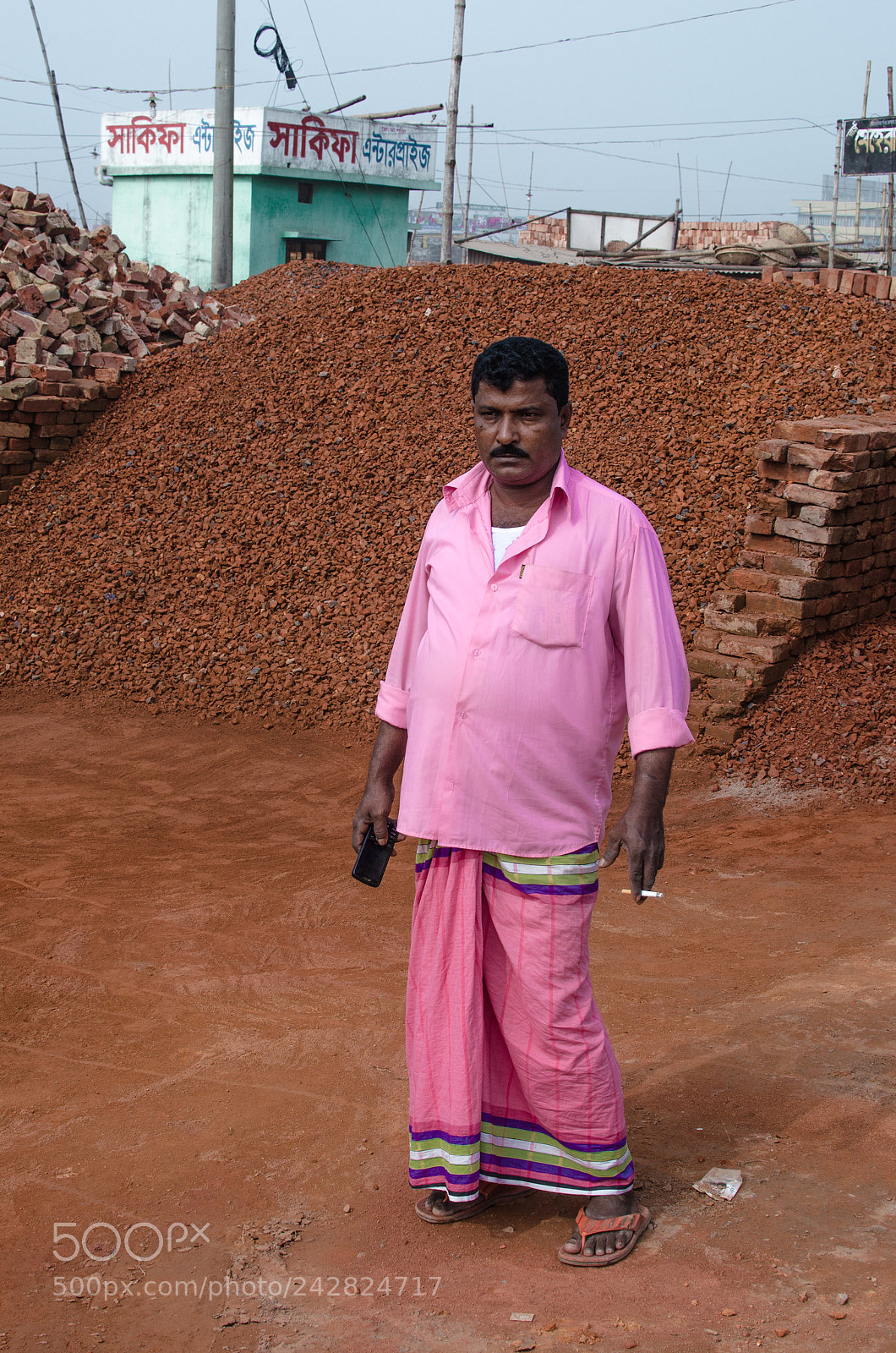 Nikon D5100 sample photo. Pink man photography