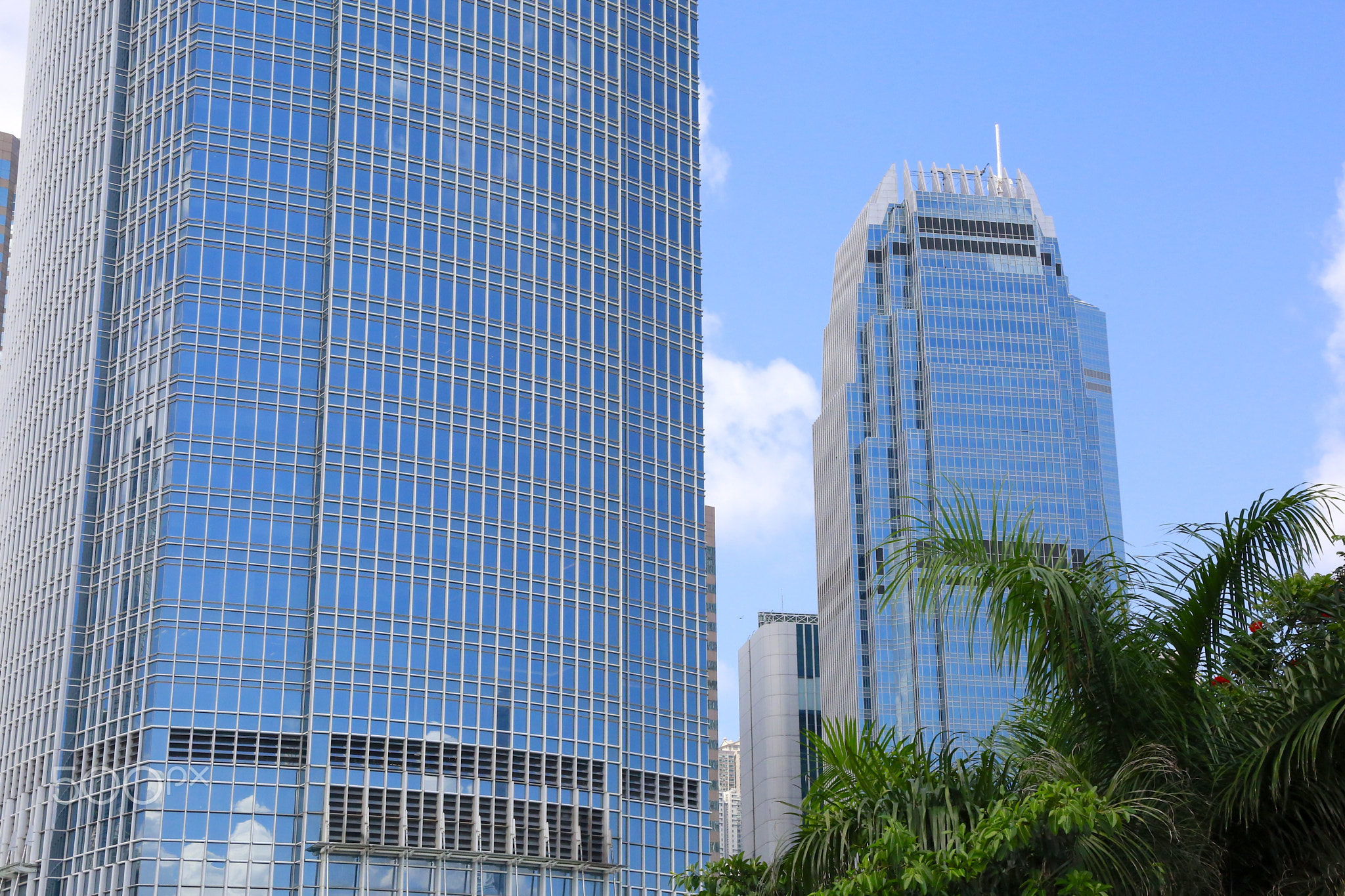 IFC building in Central, Hong Kong