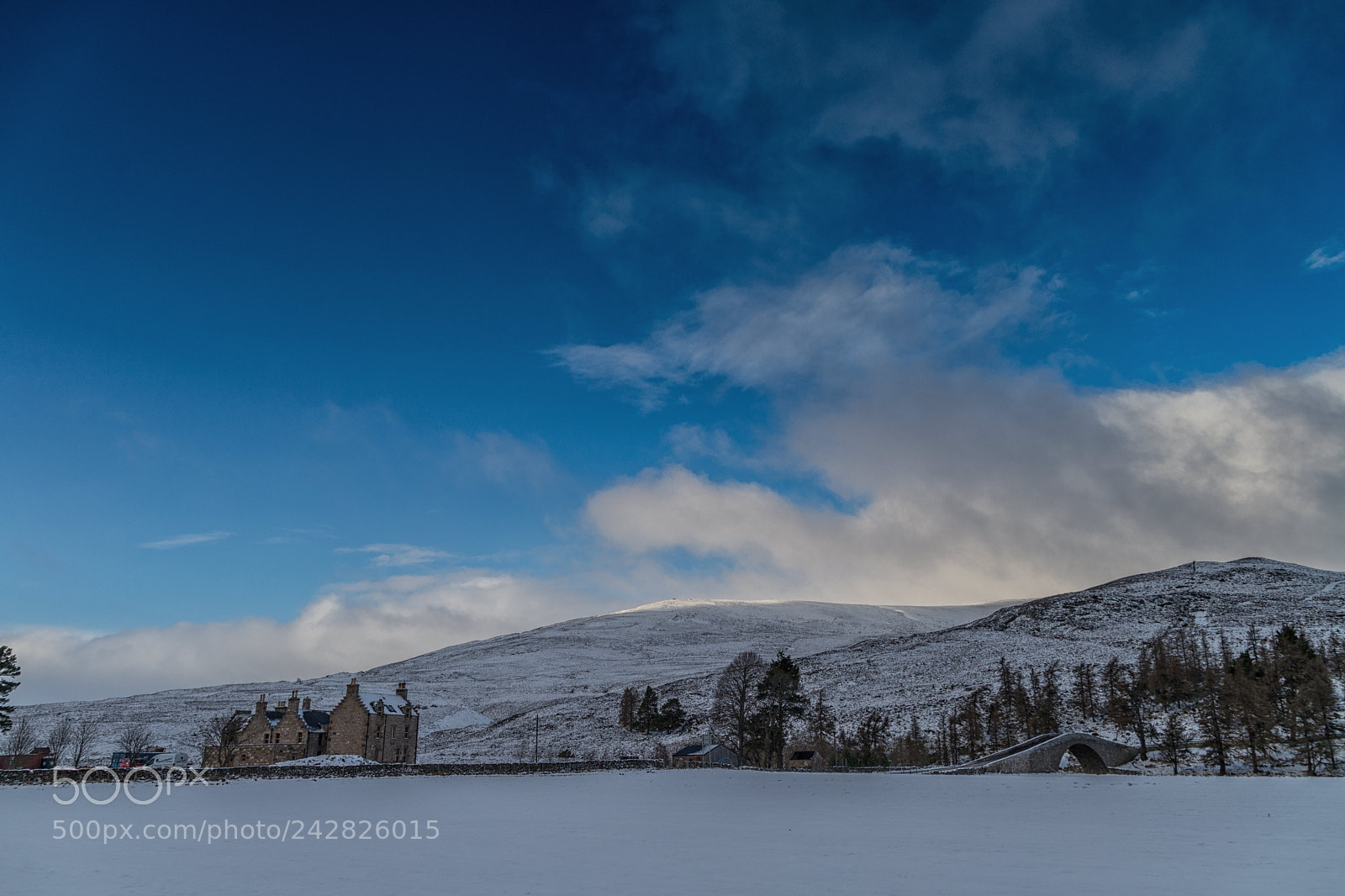 Canon EOS 6D Mark II sample photo. Gairnshiel bridge photography