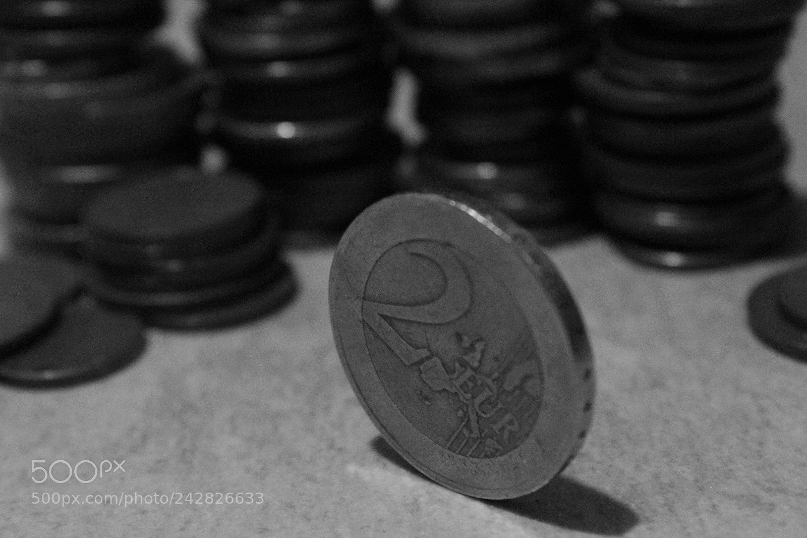 Canon EF-S 18-55mm F3.5-5.6 III sample photo. Piece 2euros photography