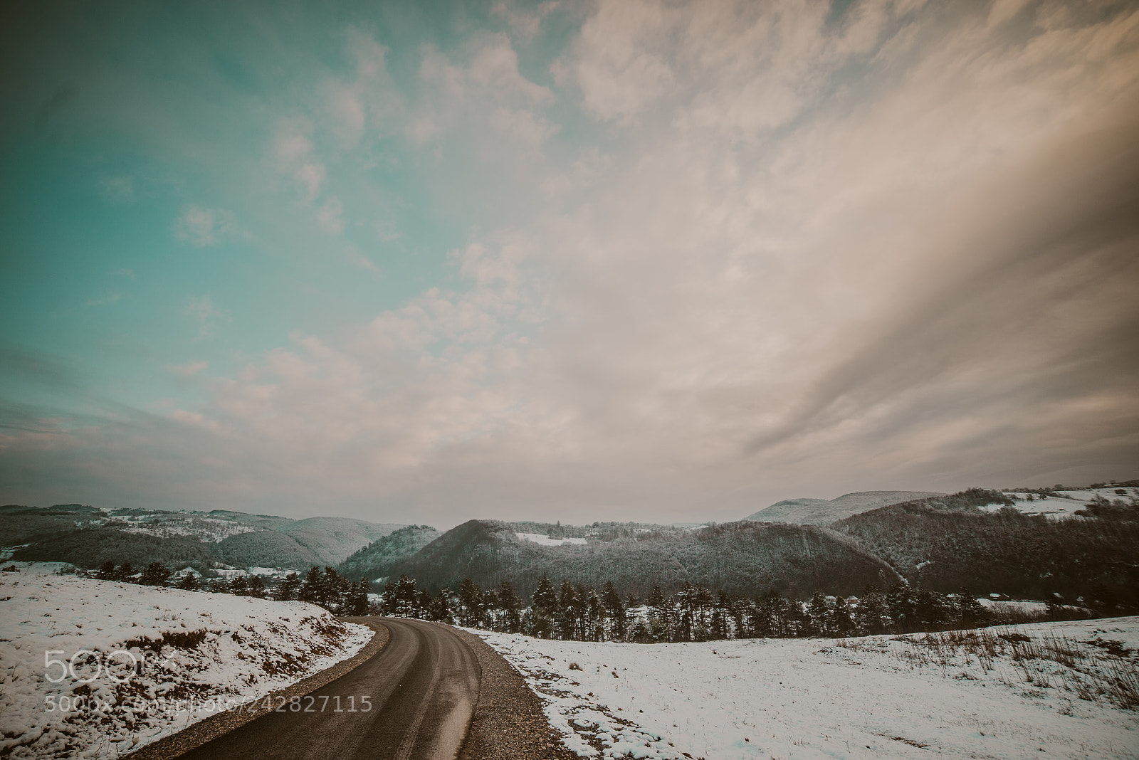 Nikon D610 sample photo. Snowy place photography