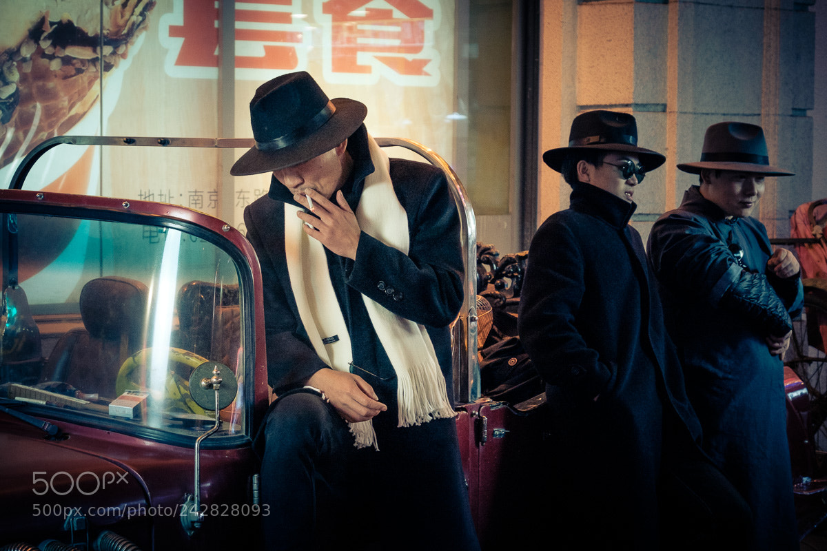 Fujifilm X-T1 sample photo. Triad actors. photography