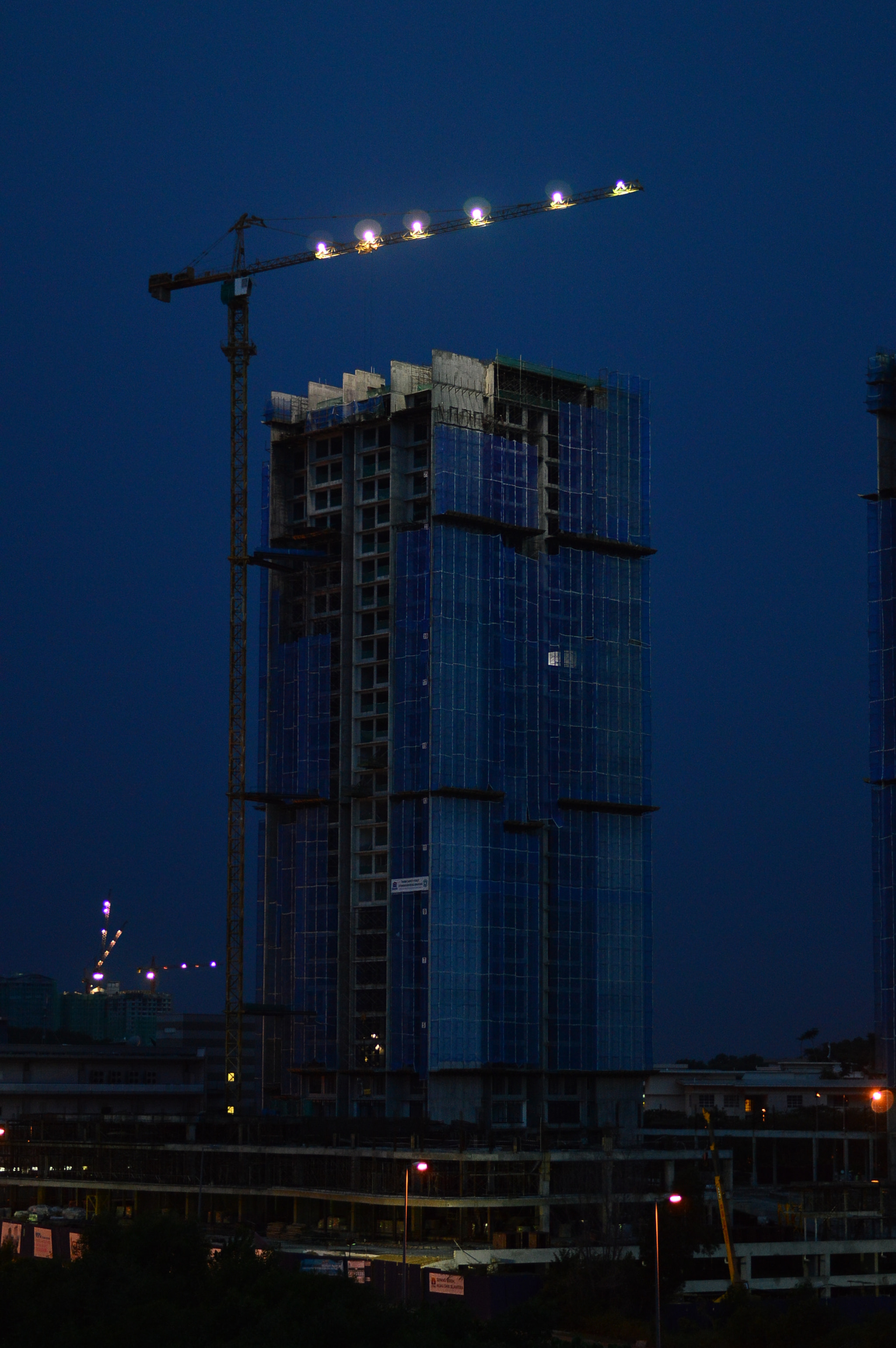 Nikon D3200 + Nikon AF-S Nikkor 50mm F1.8G sample photo. Under construction photography