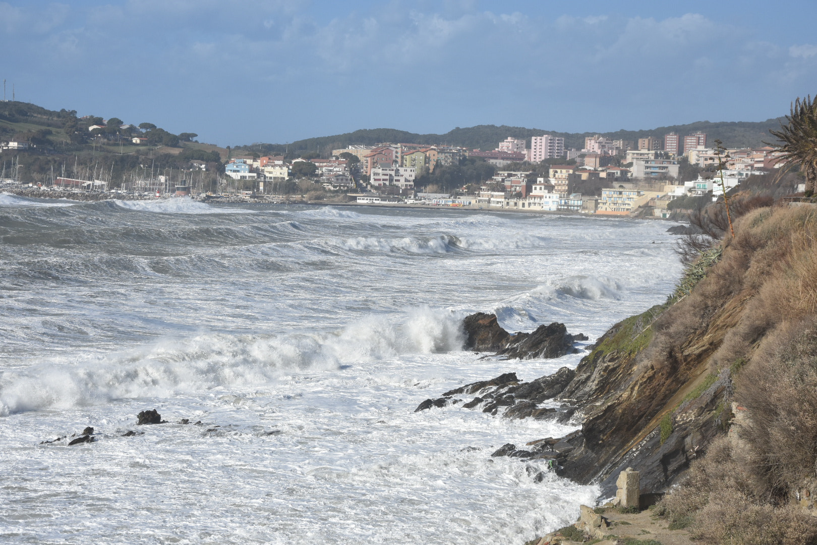 Nikon D3400 sample photo. Raffiche di ponente fino a 51 nodi photography