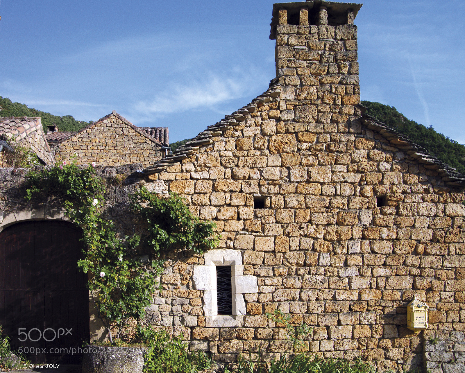 Pentax K-7 sample photo. La poste photography