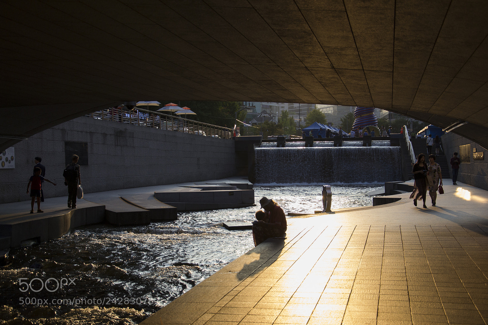 Nikon D3100 sample photo. Dusk in seoul photography