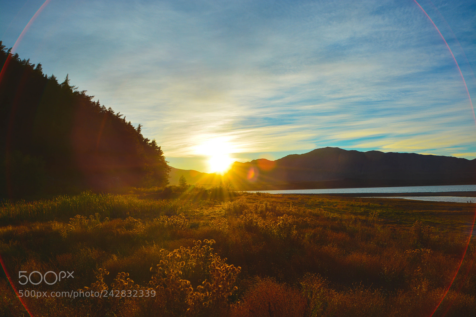 Nikon D7100 sample photo. Sunrise over lake tekapo photography