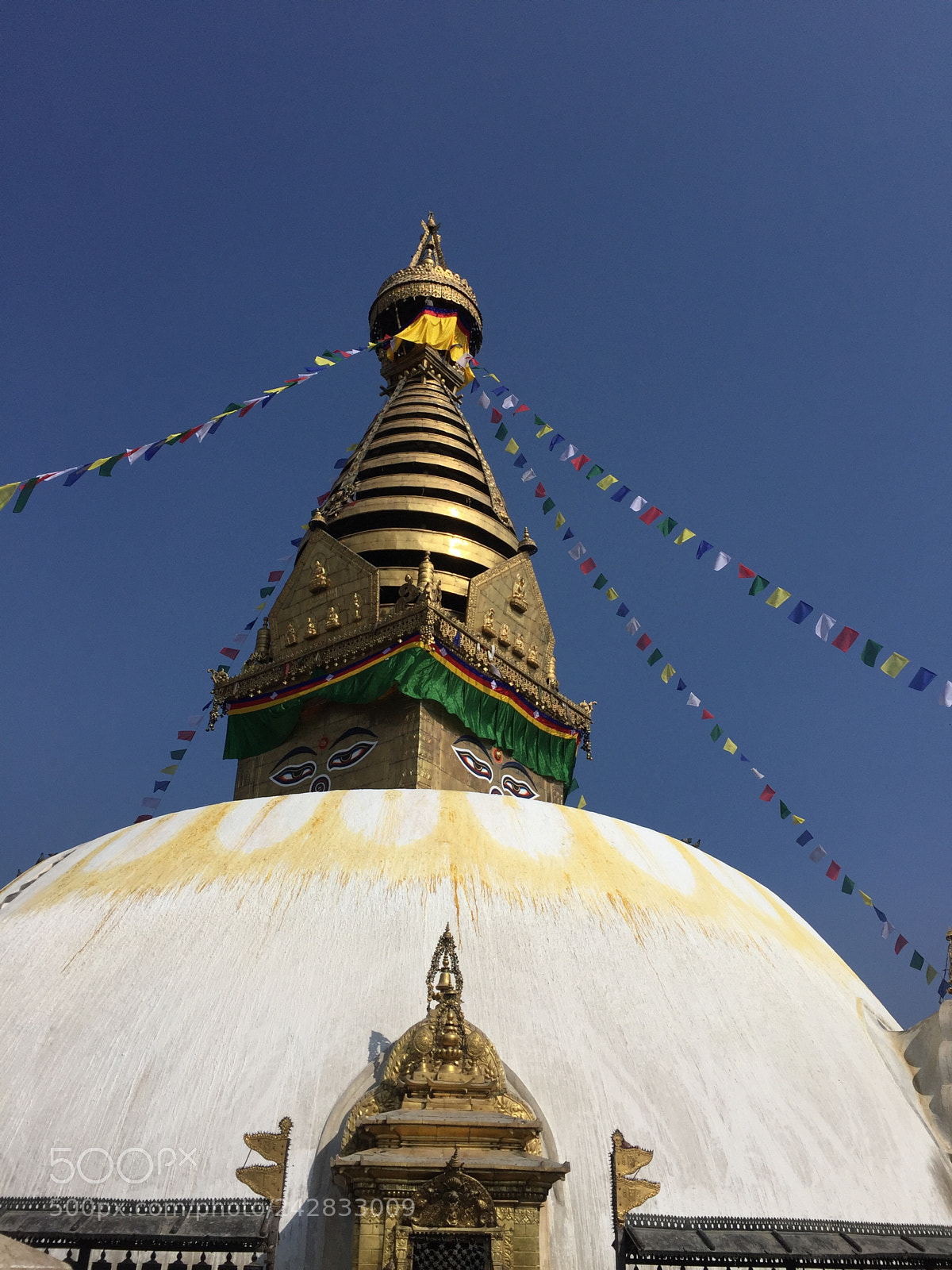 Apple iPhone 6 Plus sample photo. Swayambhunath it was founded photography