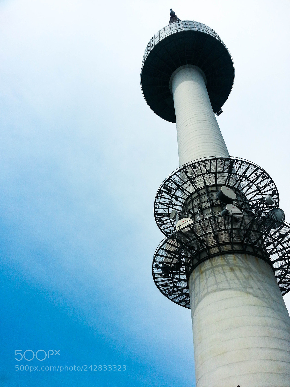 Samsung Galaxy Note2 sample photo. Namsan-tower photography