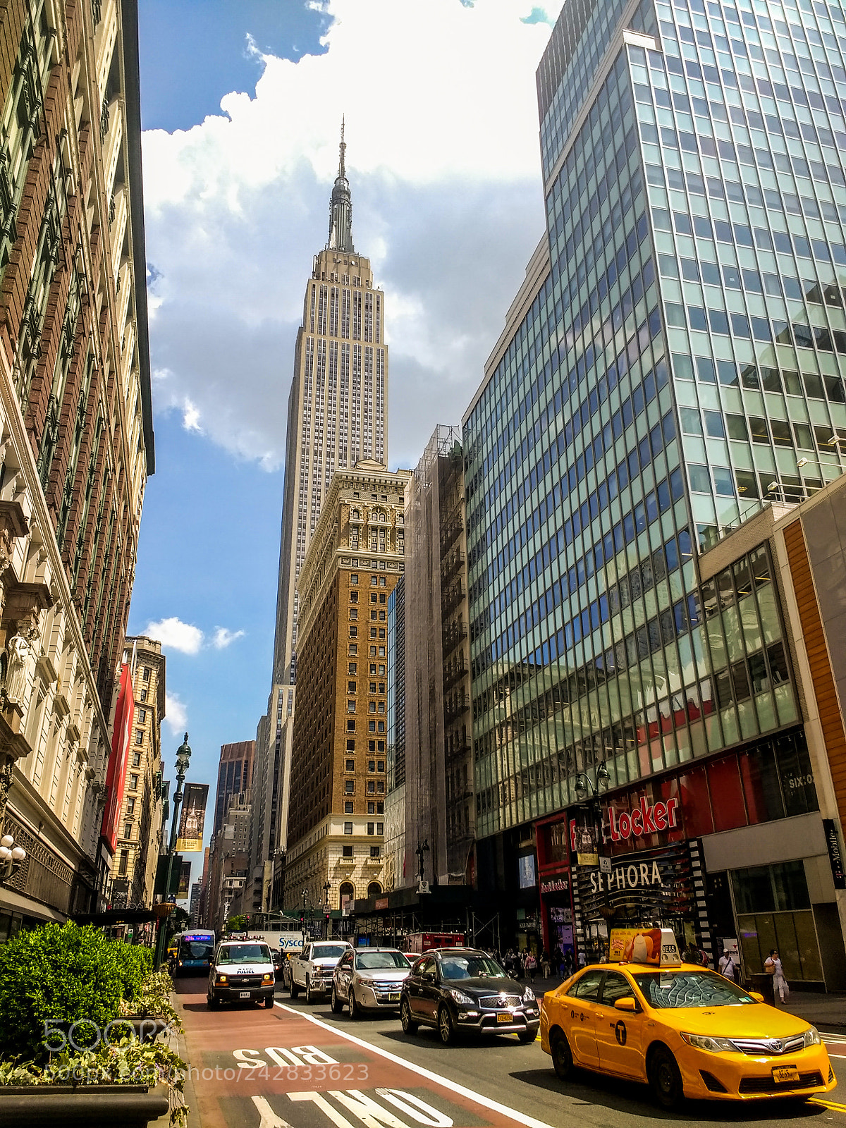 Motorola Moto G (4) sample photo. The empire state photography