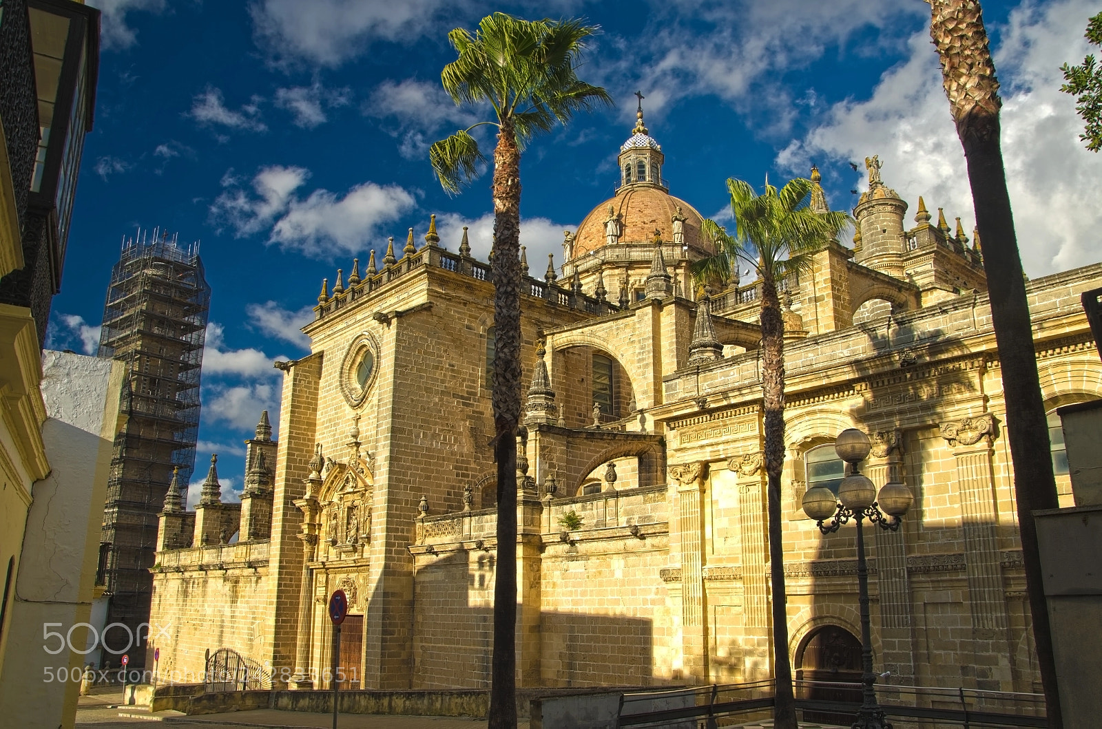 Nikon D5100 sample photo. Jerez cathedral photography