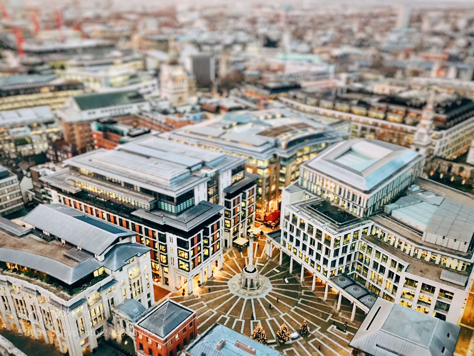 Apple iPhone 7 sample photo. Miniature of london photography