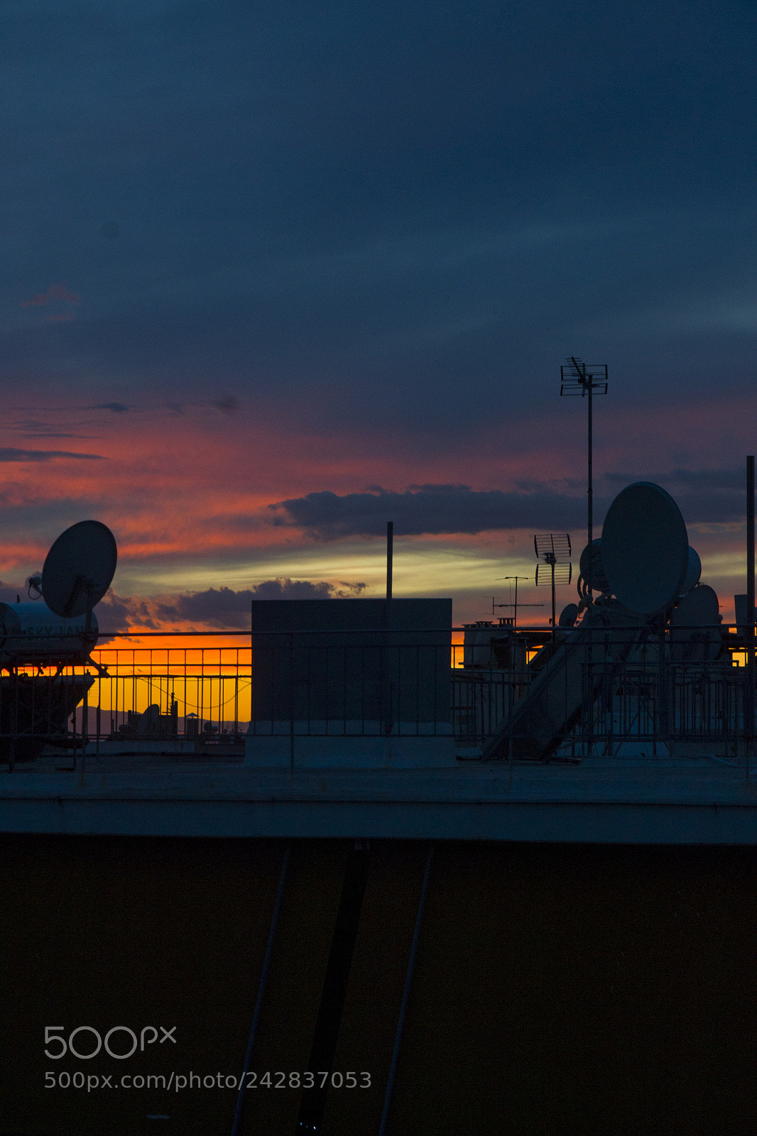 Nikon D3100 sample photo. Urban sunset photography