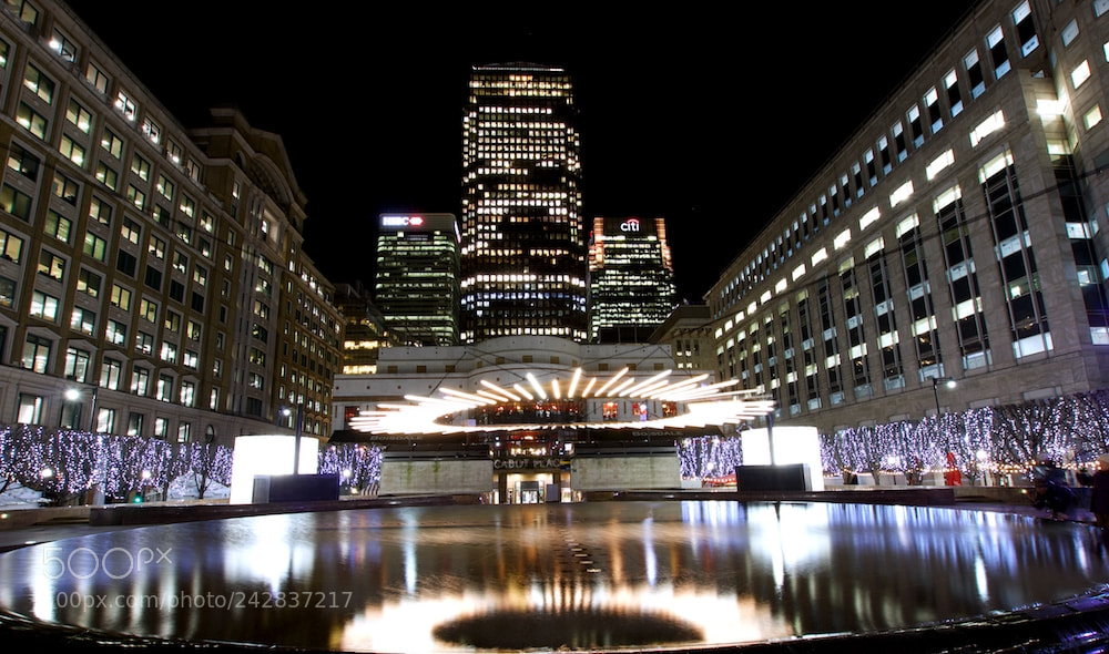 Canon EOS 550D (EOS Rebel T2i / EOS Kiss X4) sample photo. Cabot square, canary wharf photography