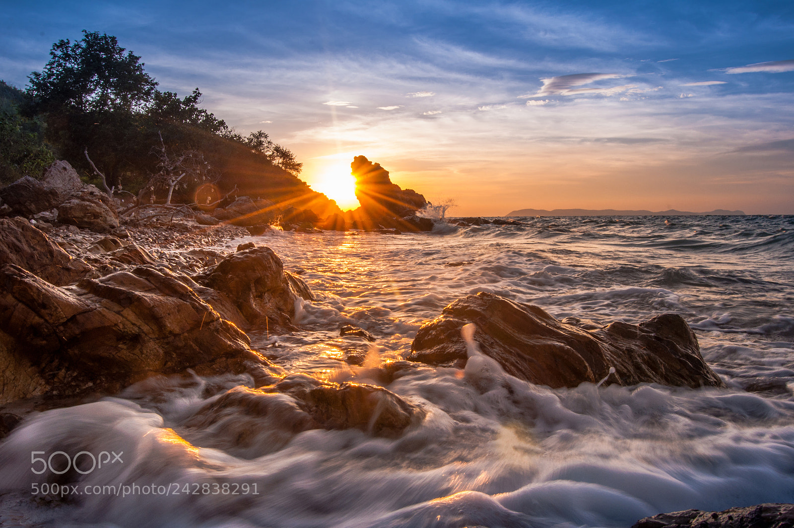 Nikon D90 sample photo. Beautiful sunset at tropical photography