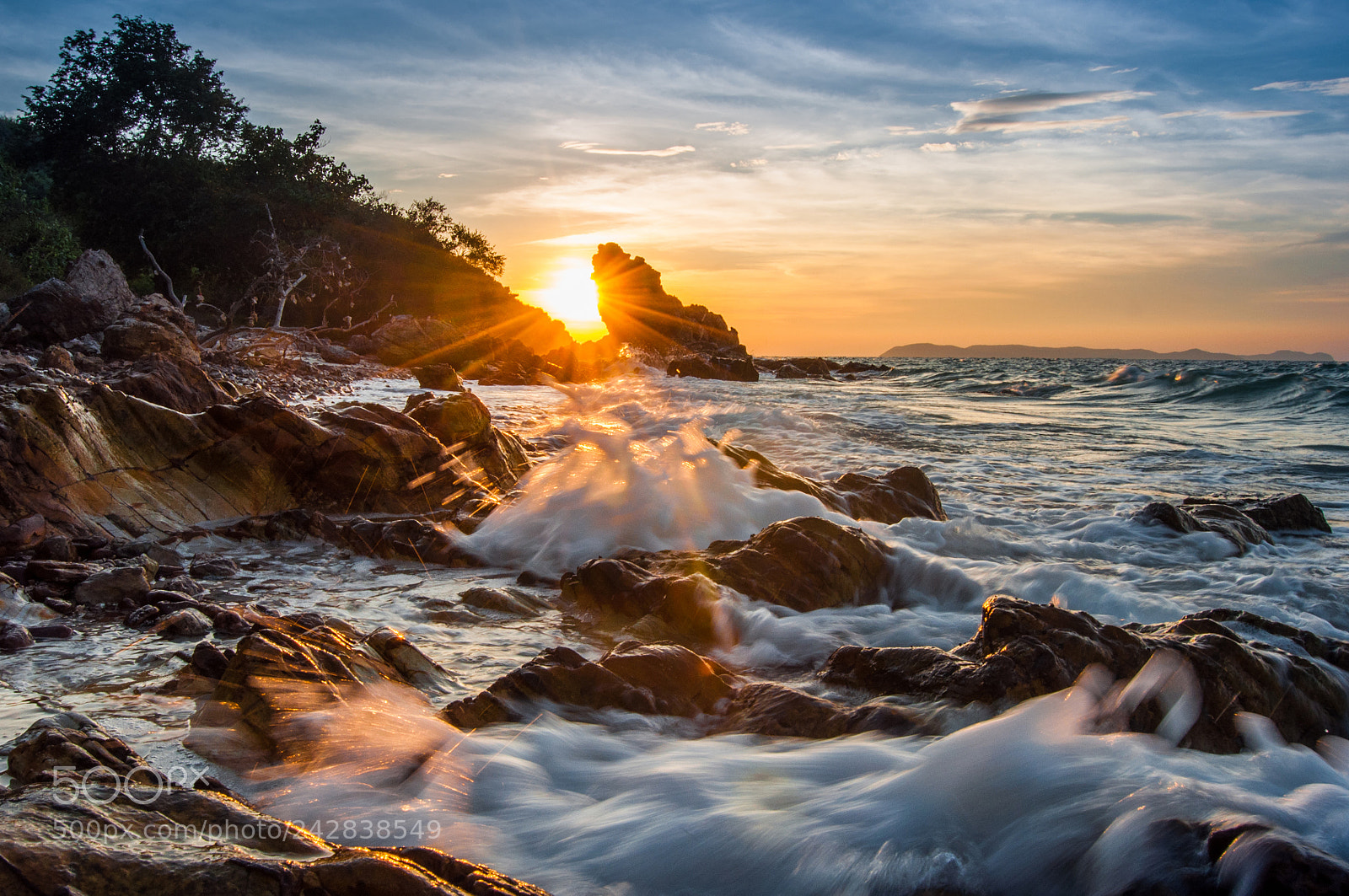 Nikon D90 sample photo. Beautiful sunset at tropical photography