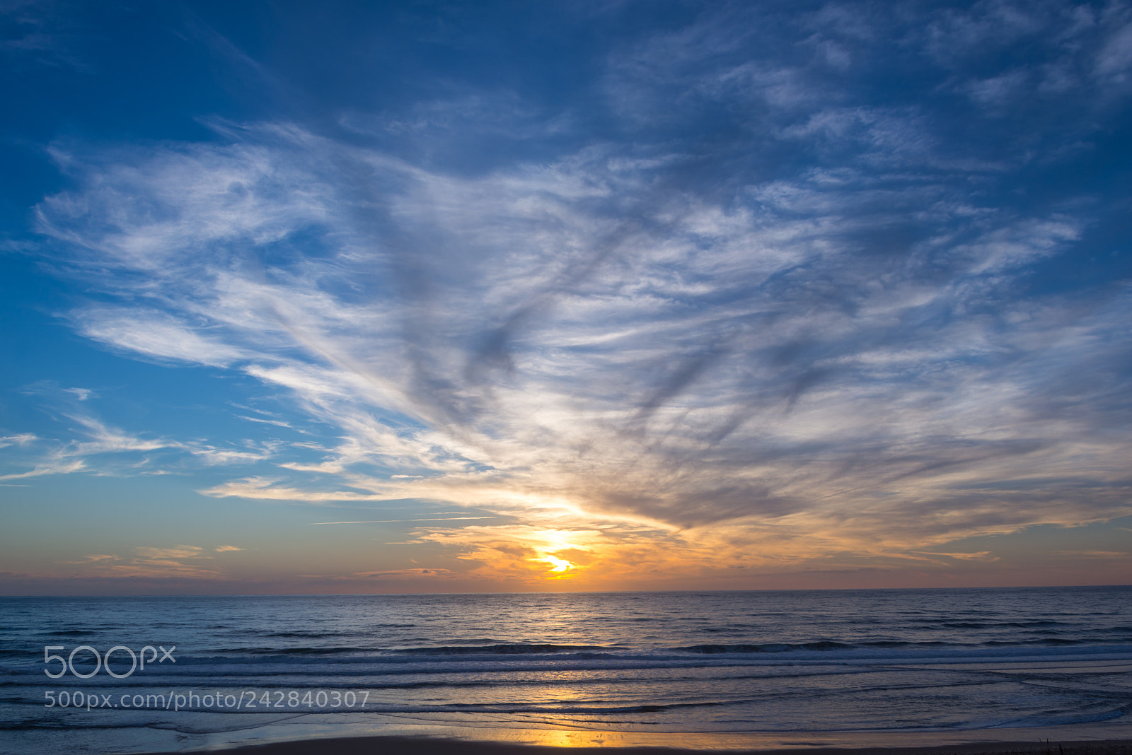 Nikon D600 sample photo. Atlantic ocean sunset, lacanau photography