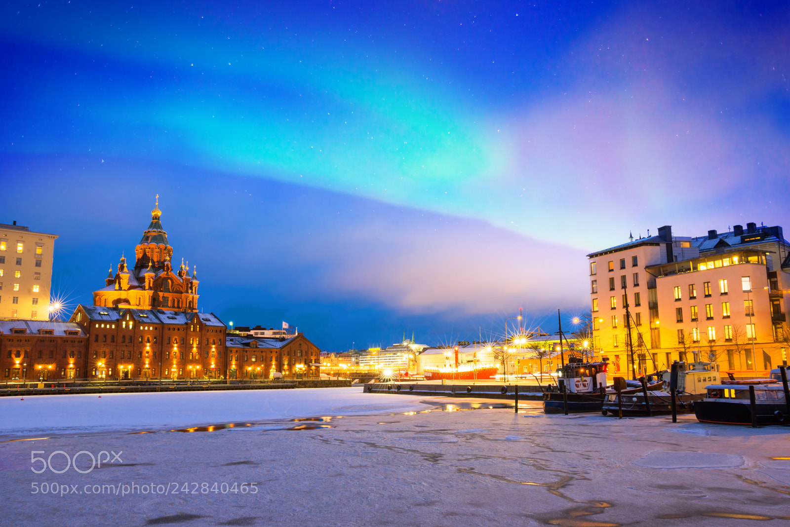 Nikon D600 sample photo. Northern lights over the photography