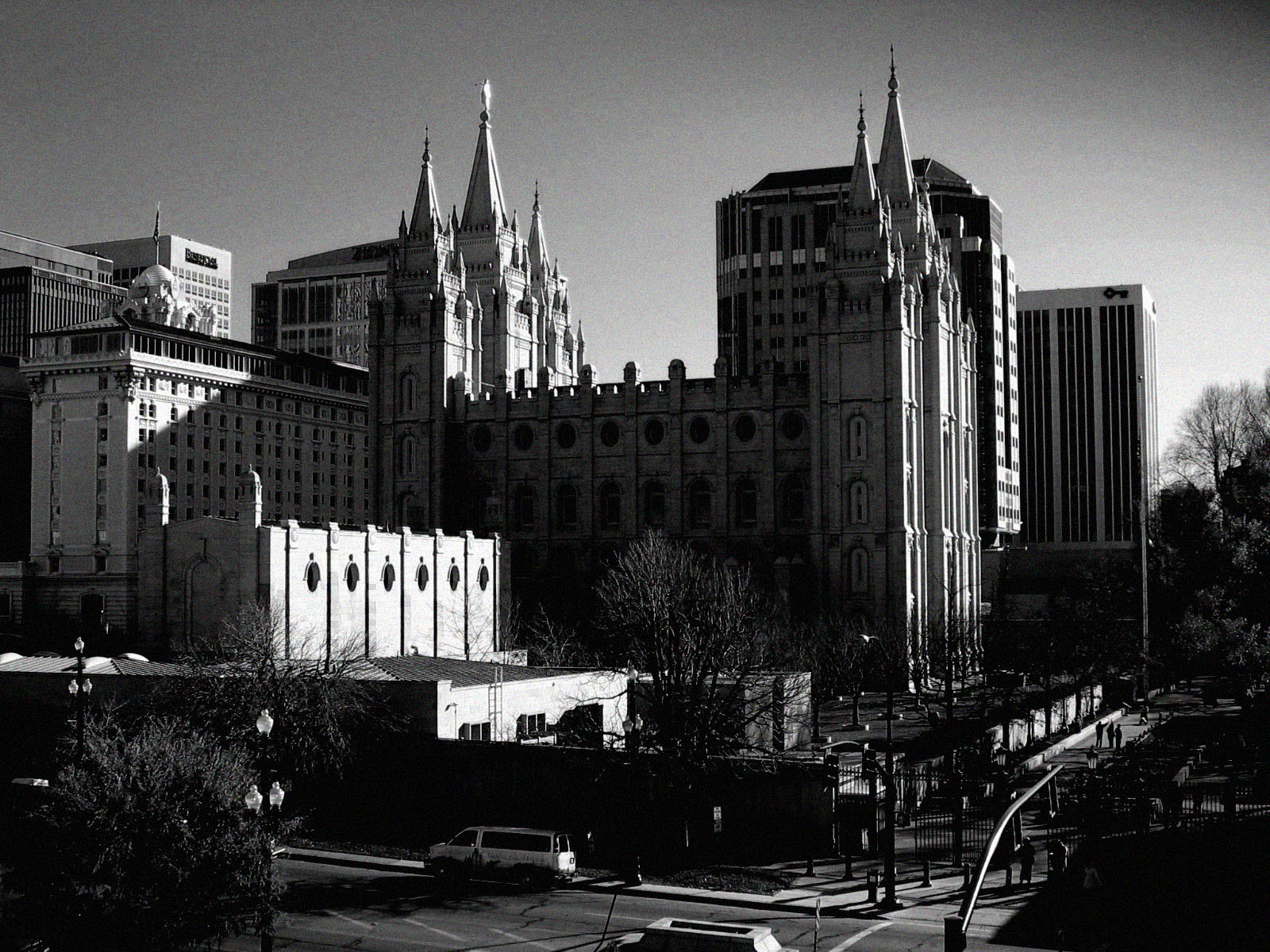 Canon POWERSHOT A510 sample photo. Temple square, salt lake city photography