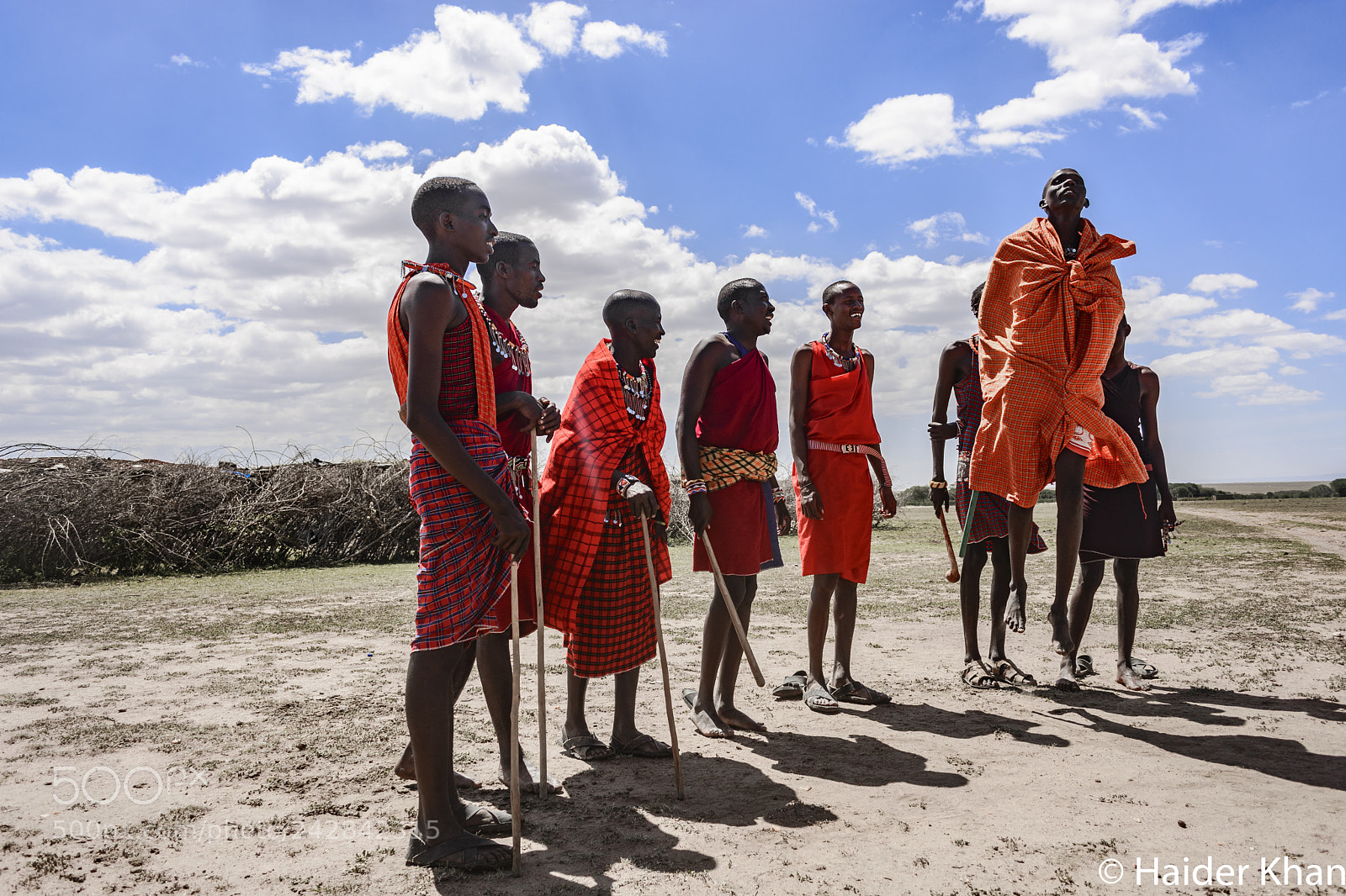 Nikon D7100 sample photo. Maasai warrior dance photography