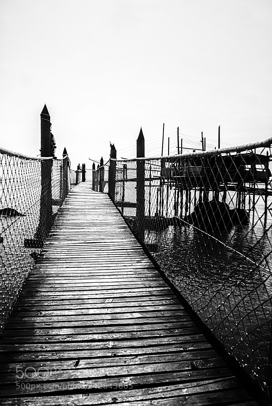 Sony Alpha DSLR-A100 sample photo. Trabocchi-- marina di vasto photography