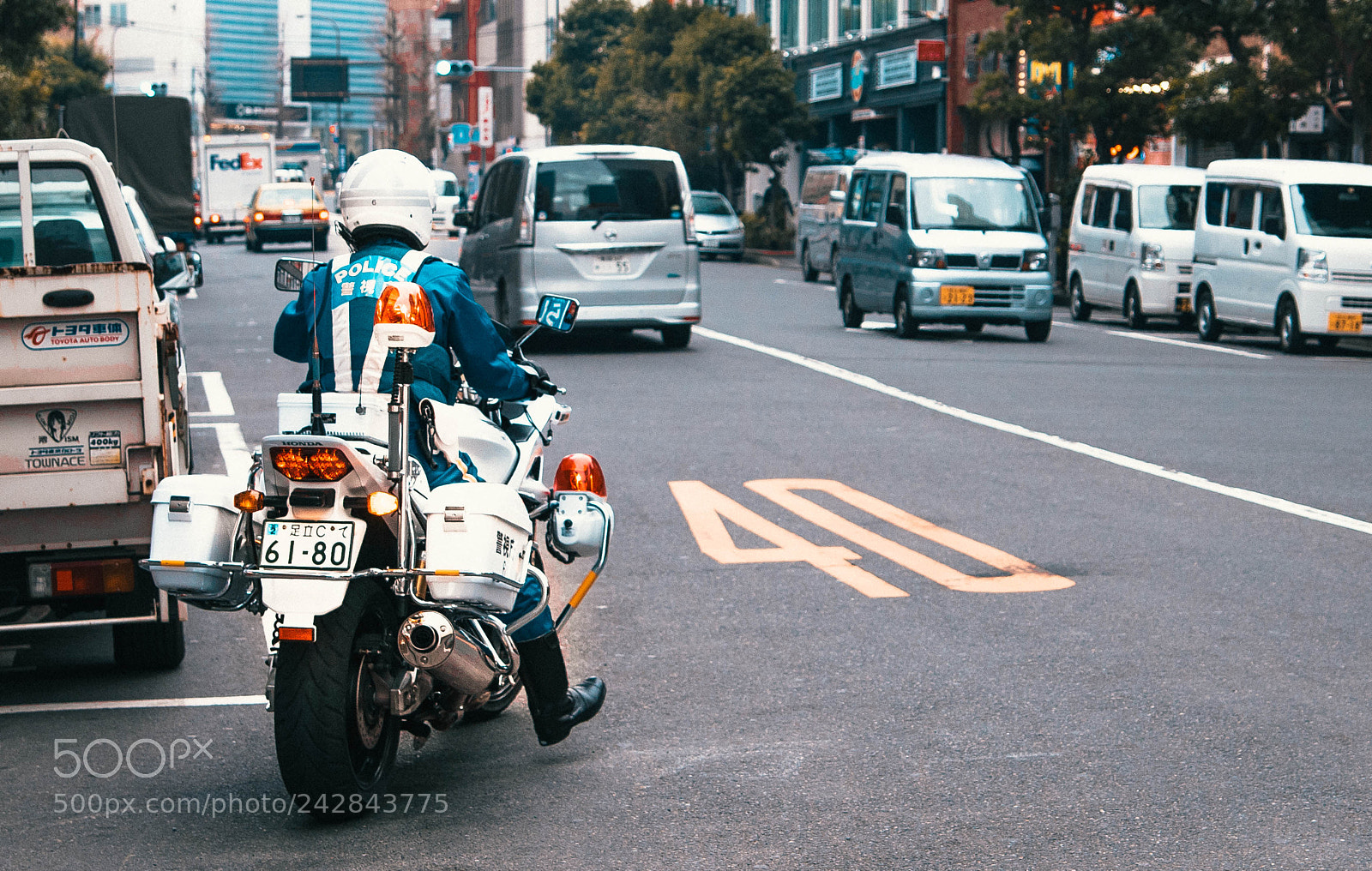 Nikon D810 sample photo. Japanese police photography