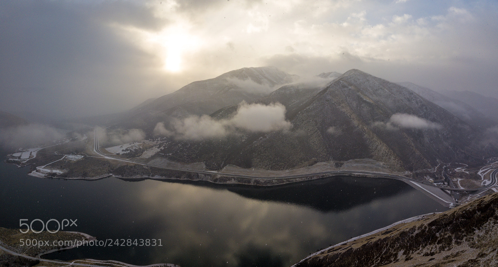 DJI FC220 sample photo. Dear creek mountains photography