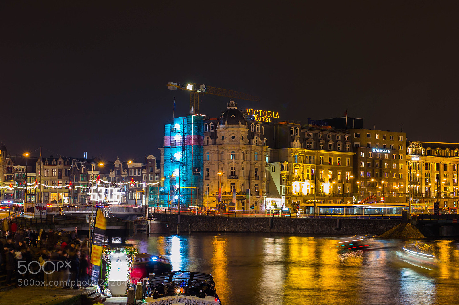 Nikon D3100 sample photo. Victoria hotel in amsterdam photography